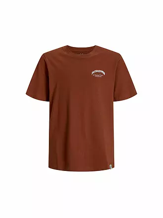 JACK & JONES | T-shirt garçon JJEBRANDES | dunkelrot